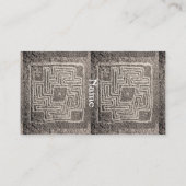 Carte De Visite Hemet Maze Pierre Thunder_Cove (Dos)