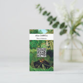Carte De Visite Henri Rousseau - Les Joyeux Jesters - Code QR (Debout devant)