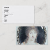 Carte De Visite Henriette Lucy Dillon (1770-1853) Marquise de la T (Devant / Derrière)