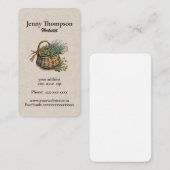 Carte De Visite Herbaliste (Devant / Derrière)