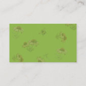 Carte De Visite Hérbaliste Echinacea Aloe (Dos)