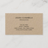 Carte De Visite Herbe Berries Légumes Thème (Dos)