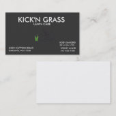CARTE DE VISITE HERBE DE KICK'N (Devant / Derrière)