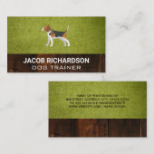 Carte De Visite Herbe de tournage | Chiot