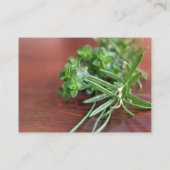 Carte De Visite Herbe fraîche (Dos)