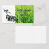 Carte De Visite Herbe | Machine à gazon | Services de paysage (Devant / Derrière)
