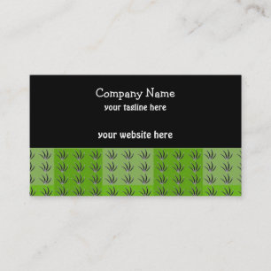 Carte De Visite Herbe verte