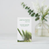 Carte De Visite Herbe verte (Debout devant)