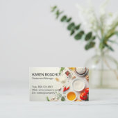 Carte De Visite Herbes épices | Ingrédients (Debout devant)