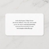 Carte De Visite Herbs Spices | Garden (Dos)