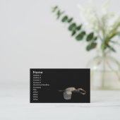 Carte De Visite héron (Debout devant)