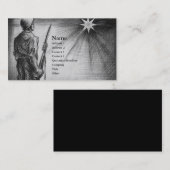 Carte De Visite Héros tombés (Devant / Derrière)