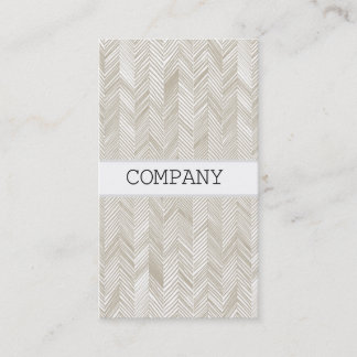 Carte De Visite Herringbone stripe