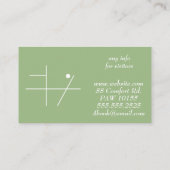 CARTE DE VISITE HESTIE (Dos)