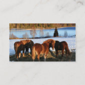 Carte De Visite Heure d'alimentation (Dos)