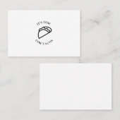 Carte De Visite Heure de la restauration rapide au Mexique (Devant / Derrière)