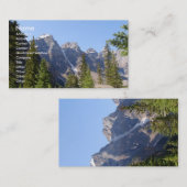 Carte De Visite Heure d'été/montagnes (Devant / Derrière)