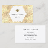 Carte De Visite hexagones (Devant / Derrière)