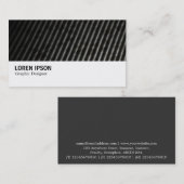 Carte De Visite Hi-Phi - 006 - Toit foncé Abstrait (Devant / Derrière)