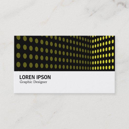 Carte De Visite Hi-Phi - 0103 - Coin Tone - Jaune (Devant)