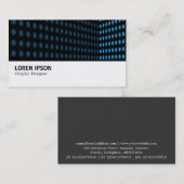 Carte De Visite Hi-Phi - 0110 - Coin Tone - Bleu (Devant / Derrière)