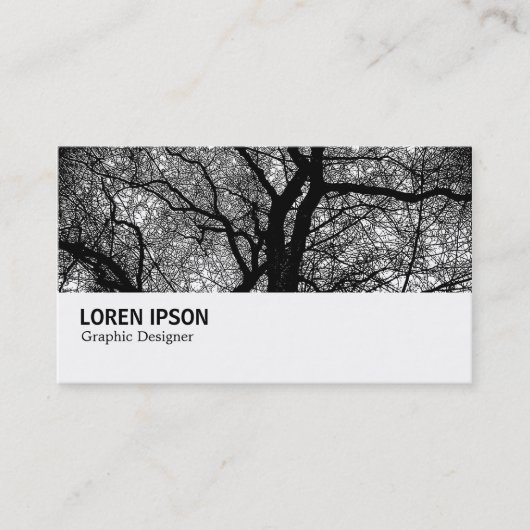 Carte De Visite Hi-Phi - 0123 - Arbre à contraste élevé (Devant)