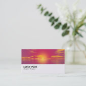 Carte De Visite Hi-Phi - 0138(Or) - Sunrise Sunset (Debout devant)