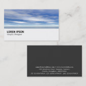 Carte De Visite Hi-Phi - 0139 - Sea and Sky (Devant / Derrière)
