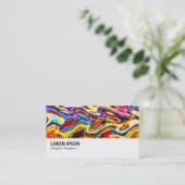 Carte De Visite Hi-Phi - 0146 - Mélange de couleurs (Debout devant)