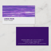 Carte De Visite Hi-Phi - 014 - Interférence pourpre (Devant / Derrière)