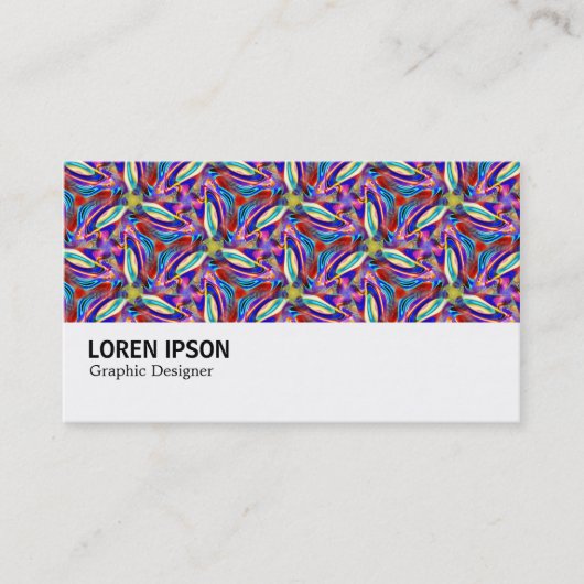 Carte De Visite Hi-Phi - 0153 - Colorful Geometry 04 (Devant)