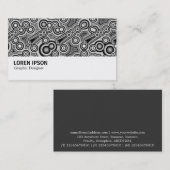 Carte De Visite Hi-Phi - 0163 - Cercles fractaux (Devant / Derrière)