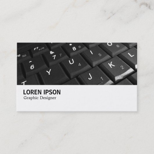 Carte De Visite Hi-Phi - 0175 - Clavier (Devant)