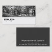 Carte De Visite Hi-Phi - 0195 - Cycle Way B&W (Devant / Derrière)