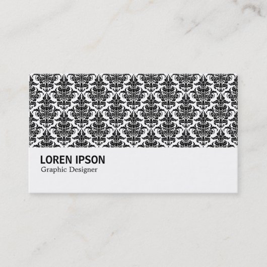 Carte De Visite Hi-Phi - 0214 - Motif Damas (Devant)