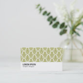 Carte De Visite Hi-Phi - 0237 Olive Damask (Debout devant)