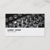 Carte De Visite Hi-Phi - 0256 - Ancienne machine à écrire (Devant)