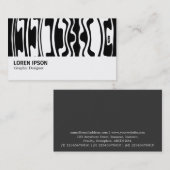 Carte De Visite Hi-Phi - 025 - Stripey Ripple (Devant / Derrière)