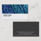 Carte De Visite Hi-Phi - 0261 - Tresses en perles (Devant / Derrière)