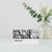 Carte De Visite Hi-Phi - 0281 - Branches silhouettées HC (Debout devant)