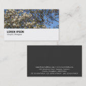 Carte De Visite Hi-Phi - 0290 - Magnolia Tree in Blossom (Devant / Derrière)
