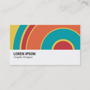 Carte De Visite Hi-Phi - 0320 - Cercle coloré 05