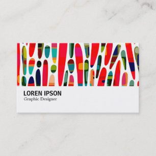 Carte De Visite Hi-Phi - 0321 - Collage de couleurs 150222