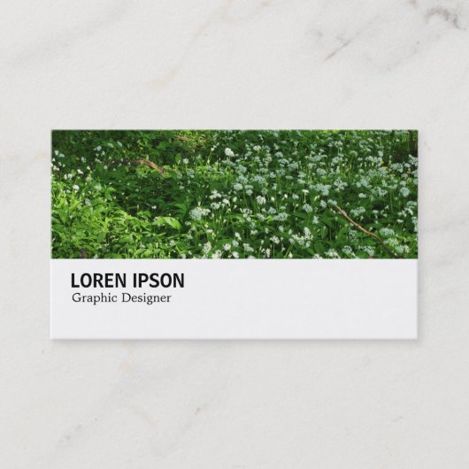 Carte De Visite Hi-Phi - 0346 - Fleurs de bois (Devant)