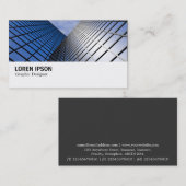 Carte De Visite Hi-Phi - 0368 - Bloc de bureau réfléchissant (Devant / Derrière)