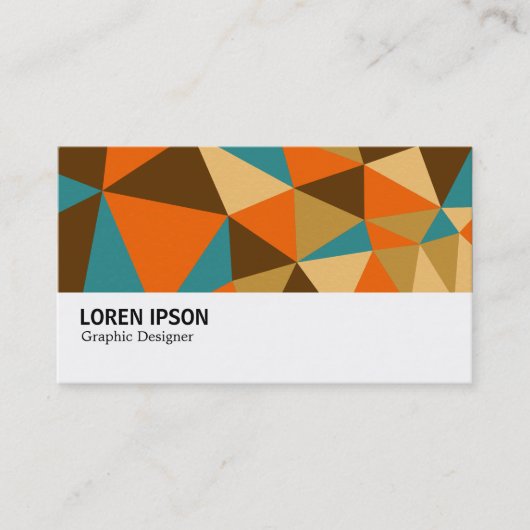 Carte De Visite Hi-Phi - 0390 - Triangles Abstrait 01 (Devant)