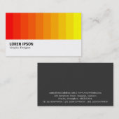 Carte De Visite Hi-Phi - 048 - Transition des couleurs (Devant / Derrière)