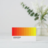 Carte De Visite Hi-Phi - 048 - Transition des couleurs (Debout devant)