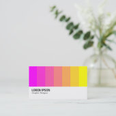 Carte De Visite Hi-Phi - 050 - Transition des couleurs (Debout devant)