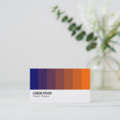 Carte De Visite Hi-Phi - 052 - Transition de Couleur (Debout devant)